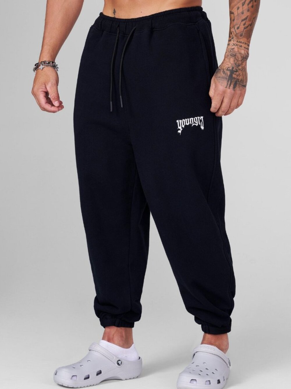 YoungLA 2011 Anime Joggers Black XXL NWT Cotton